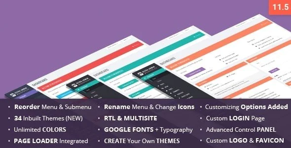 WordPress Admin Theme